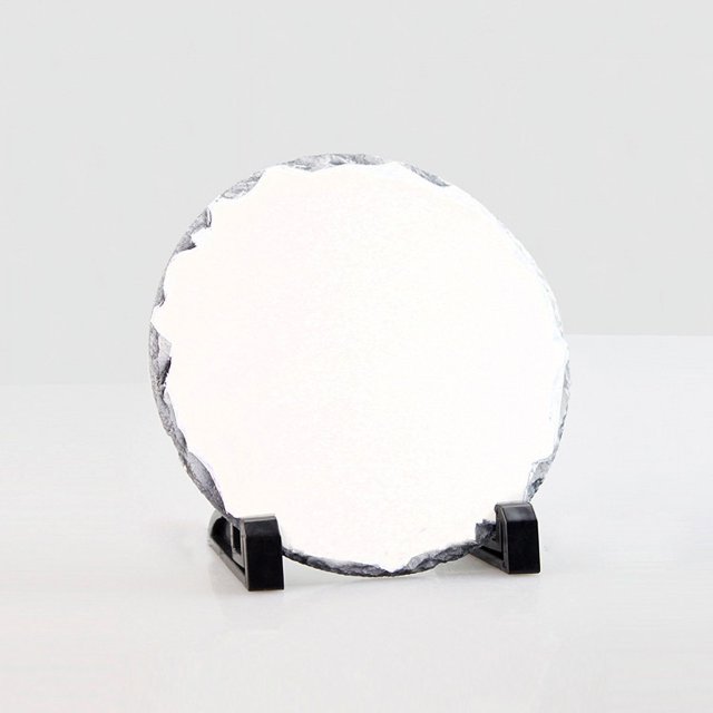 Pintura de pizarra de transferencia térmica, pintura de pizarra natural, impresión personalizada, pintura de piedra por sublimación, litografía en blanco