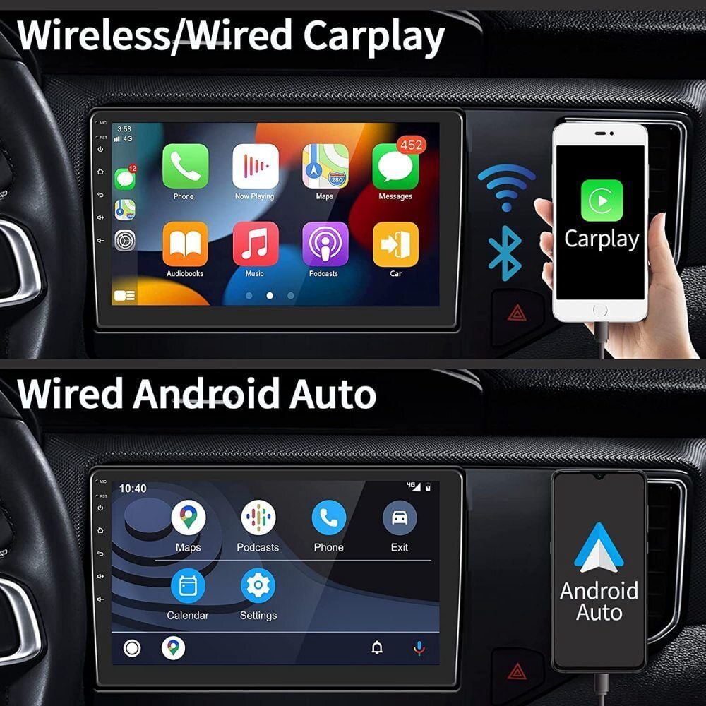 ZCARGE 9“ For Nissan Navara 2006-2012 Car Stereo Radio Carplay