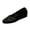 Black, variant on Women's Rhinestone Studded Flats, Round Toe Slip-On Casual Flats, Daily Low Heel Walking Flat Pumps for Elderly Black