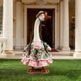 thumbnail image 5 of Sruoe Porch Goose Outfits, 23 Inch Porch Goose Clothes, Goose Clothes Dress, Duck Sculpture Clothes for Lawn Statue Cement Statue Yard Patio Party Decoration, 5 of 9