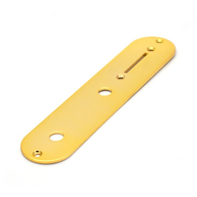 Electric Guitar Control Plate for Telecaster Style Guitars,Chrome,Black,Gold