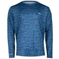 thumbnail image 6 of Habit Men's Mariana Inlet Long Sleeve Performance Shirt (Habit Waves Alaskan/Blue Fishing Pole, XL), 6 of 18
