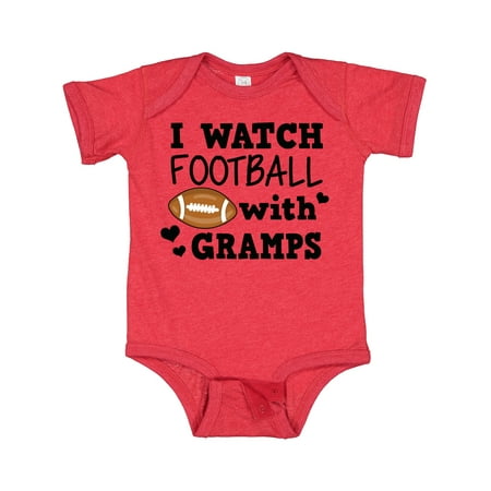 

Inktastic I Watch Football with My Gramps Gift Baby Boy Bodysuit