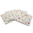 thumbnail image 1 of CounterArt "Pink Meadow Floral" Hardboard Tabletop Placemats 4-Pack, 1 of 7