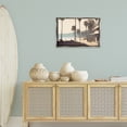 thumbnail image 4 of Stupell Industries Coastal Pink Canopy Beach Scene Gray Floating Frame Canvas Art, 25 x 17, by Noah Bay, 4 of 8