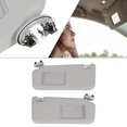 thumbnail image 5 of ECCPP Gray Sun Visor Pair Left and Right fit for 2006 2007 2008 2009 2010 2011 2012 2013 for Toyota RAV4 Automobile Windshield Visor with Sunroof Vanity Light, 5 of 5