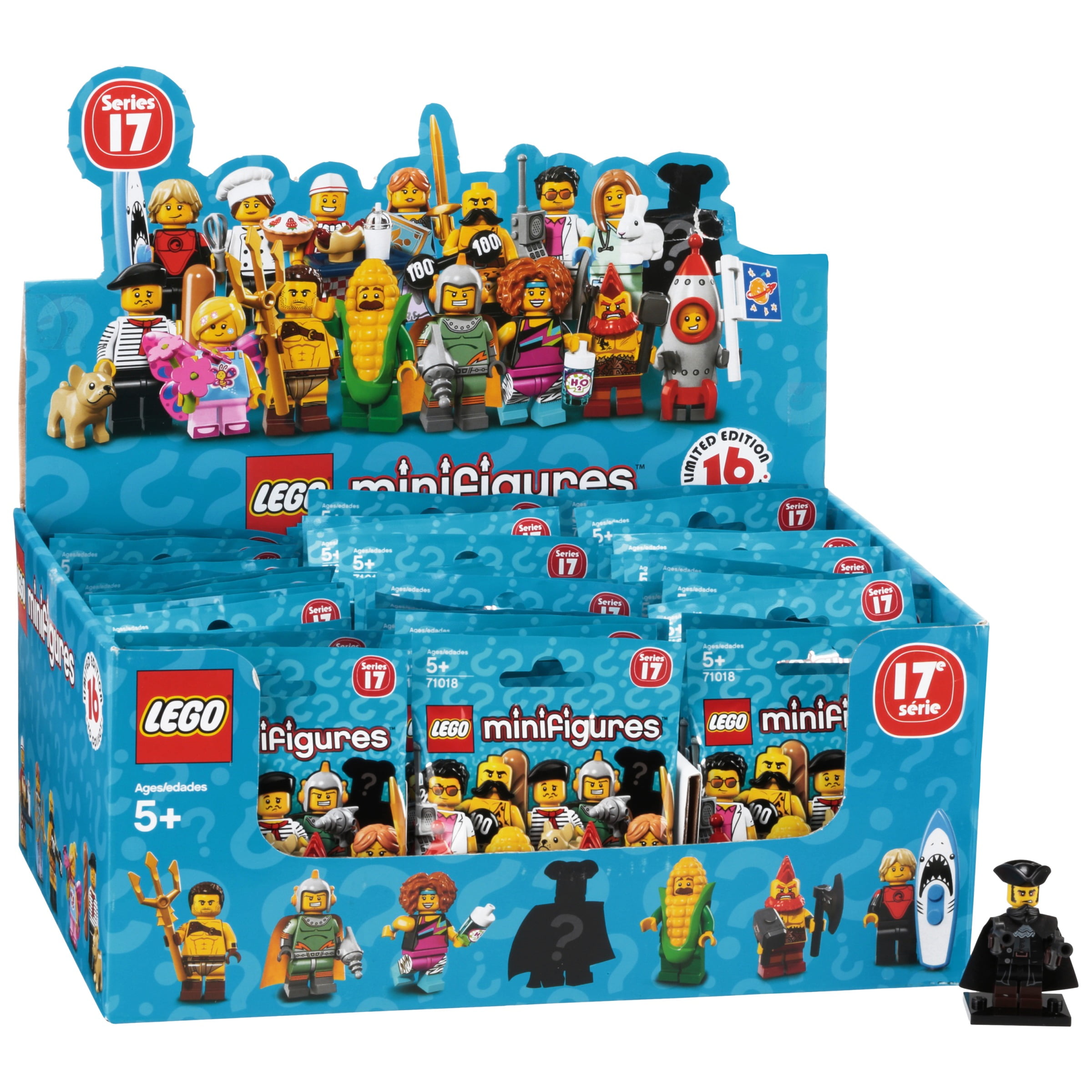 Brokke sig ulykke gårdsplads Lego® Minifigures™ Series 17 Building Toy 60 ct Box - Walmart.com