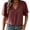 Pink, variant on Women'S Tops, Tees & Blouses Leopard Print Collar V Neck Button Down Beach Vacation Essentials,Pink,XL