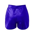 thumbnail image 4 of Clearance Sale 2025 Intimates Ladies Leather Shorts Multi Colored High Waisted Stretch Casual Shorts, 4 of 5
