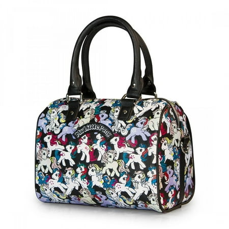 My Little Pony Black Retro Ponies Mini City Purse Crossbody Bag