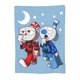 thumbnail image 1 of Manta de terciopelo con dibujos animados de Cuphead y Mugman para invierno, portátil, cálida, para ropa de cama, oficina, edredón fino de felpa, 1 of 7