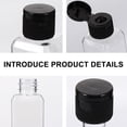 thumbnail image 3 of 40 Pcs  50ml Portable Travel Bottle Clear Plastic Empty Refillable Reusable Bottle, 3 of 6