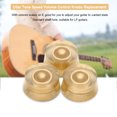 thumbnail image 1 of Perilla de Tono de Guitarra 4 Piezas Perillas de Volumen de Guitarra el¨|ctrica Eje Control de Tono bajo para Piezas de Instrumentos Musicales(Oro) EOTVIA NO, 1 of 2