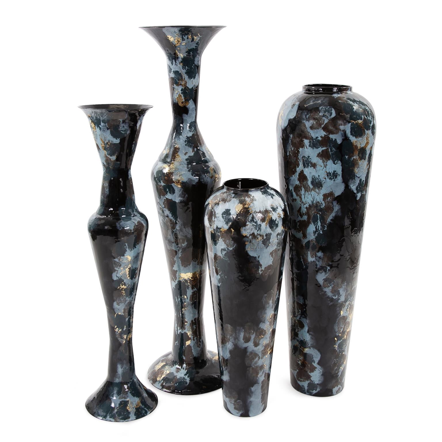 Oceanique Iron Torpedo Vase- Tall