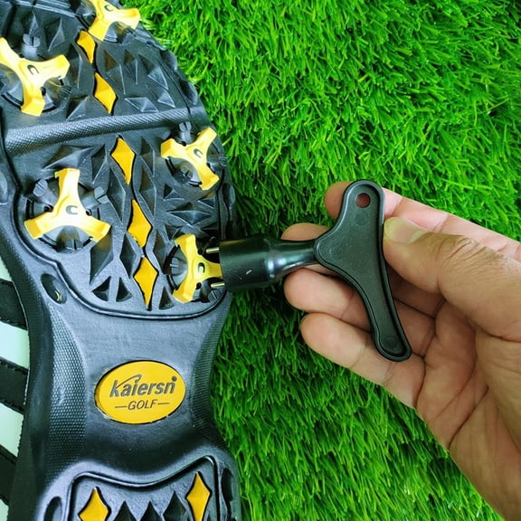 7 X 7 X 2Cm Nail Puller Two Pin Head Golf Spikes Cleats Studs Removal Wrench Fits All Standard Golf Shoe Spikes 1 Piece Fangkenuo