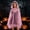 #0227-Pink, variant on Puyaiuu Unisex Long Double Layer Tulle Hooded Cape Cloak Popular Halloween Cosplay Shawl For Women Beige L Gift