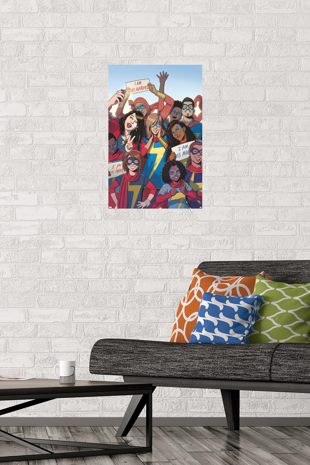 Marvel Comics - Ms. Marvel - Ms. Marvel #37 Wall Poster, 14.725" x 22.375"