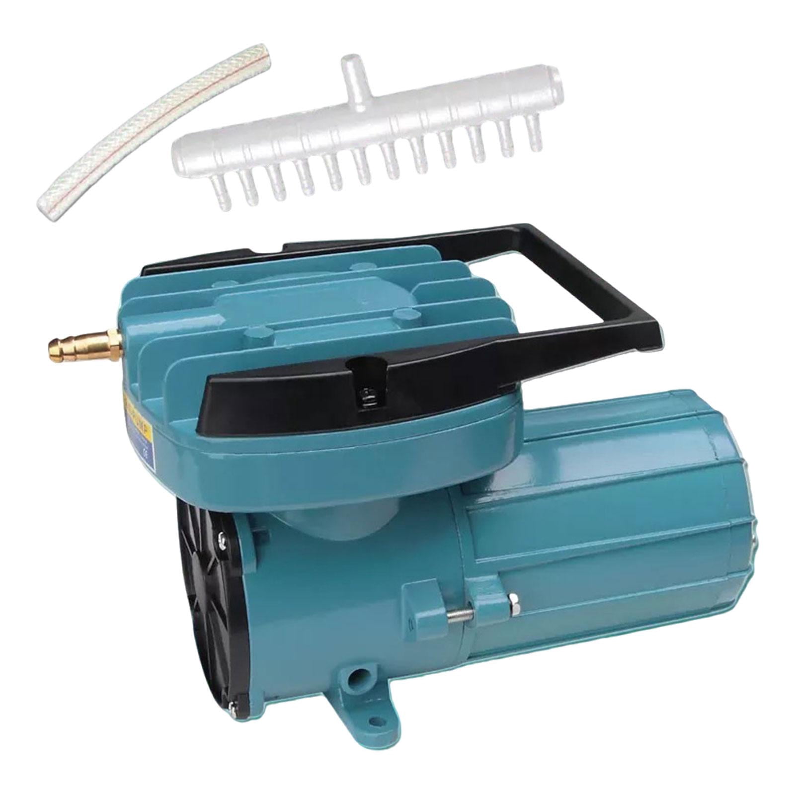 TOOYFUL Aquarium Air Pump DC 12V Pump Tool Accessory Pond Aerator Metal Pump for Outdoor Pond Hydroponics 255x140x165mm