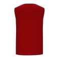 thumbnail image 5 of Rvasteizo Tank Tops for Women Casual Solid Linen Small V Neck Loose Sleeveless Light Summer Ladies Daily Loose Relaxed Camisole Blouse, 5 of 5