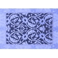 thumbnail image 1 of Ahgly Company Indoor Rectangle Abstract Blue Modern Area Rugs, 8' x 10', 1 of 4