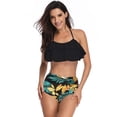 thumbnail image 1 of ITFABS Family Matching Bathing Suit, Female Halterneck Bikini Tops+ Panties, 1 of 10