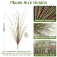 thumbnail image 3 of AcerichFad Fall Artificial Plants Grass, 36 Bundles Faux Tall Grass Plants Fake Greenery Stems Fall Decoration for Indoor Outdoor Garden Office Home Decor, Purple, 3 of 7