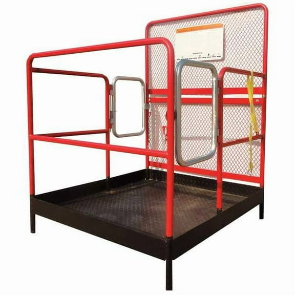 Dayton Forklift Work Platform,1,000 lb,66" H 5UEW5