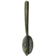 thumbnail image 4 of SHAR Retro Double Metal Coat Hooks, Set of 10, with Screws, 4 of 5