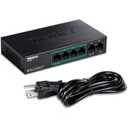 TRENDnet TPE-S50 6-Port Fast Ethernet PoE+ Switch