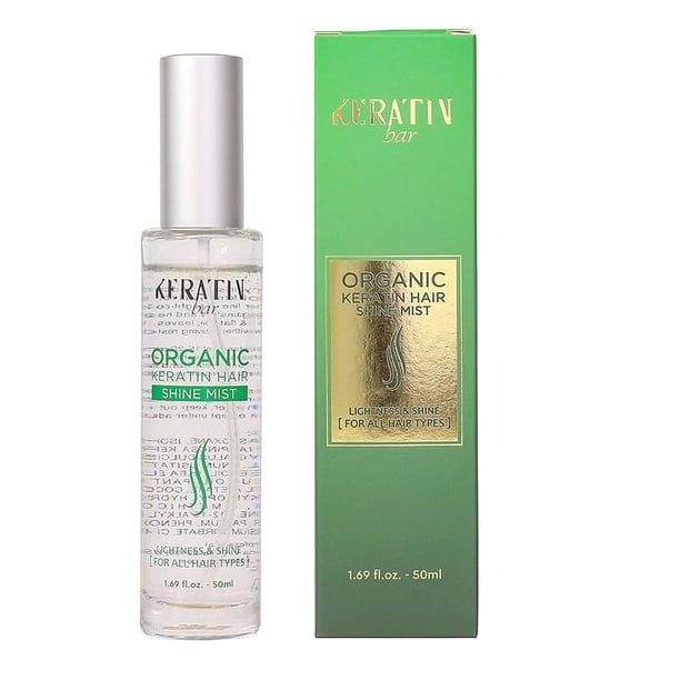 KERATIN BAR Aceite de Argán Orgánico Suero para el Cabello Anti Frizz Peinado Suavizante Fortalecimiento Hidratante y Nutritivo Protección contra el Calor Brillo Control del Frizz Reparación del Cab