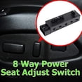 thumbnail image 3 of Interruptor de asiento eléctrico, interruptor reclinable del lado izquierdo, reemplazo 25974714 para Chevy Equinox, 3 of 5