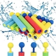 thumbnail image 1 of 4/8pcs Kids Foam Water Squirter - Water Shooter Water Blaster for Kids, Foam Water Gun for Boys Girls Adults Swimming Pool Beach Game, 1 of 5
