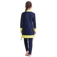 thumbnail image 3 of Traje de baño islámico niños niñas modesto cubierta completa traje de baño musulmán playa Burkini, 3 of 4