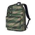 thumbnail image 2 of Goofa Jungle Green Camo USA Flag Printed Backpack,Laptop Backpack,Durable Anti-Theft Travel Work Backpack,Water-resistant Backpack, 2 of 9