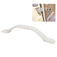 thumbnail image 3 of Trailer Door Assist Bar, RV Door Grab Handle Wearproof Convenient Modern Style Nylon  for Home Use Milky White,Black, 3 of 7