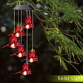 thumbnail image 3 of Carillones de viento de abeja solares LED, carillones de viento colgantes móviles para decoración del jardín del hogar, 3 of 5