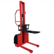 Powered Fork Stacker, 1300 Lb. Cap., 63" Lift