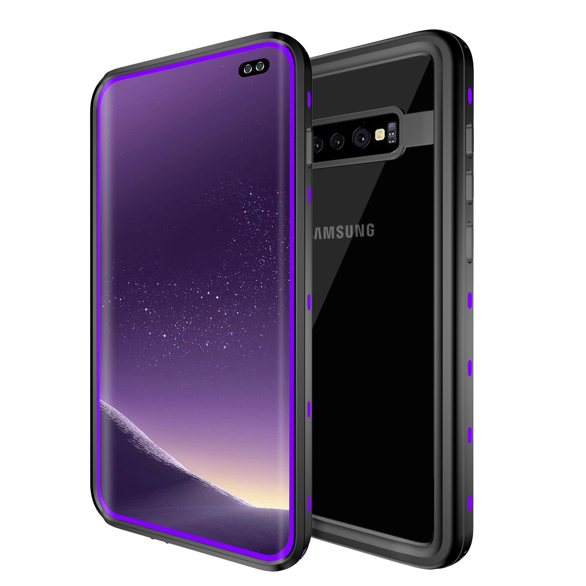 Galaxy S10 Plus Waterproof Case, Shockproof Builtin Screen Protector
