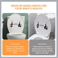 thumbnail image 4 of Phenofice 2 Sheets Warning Sign Stickers PVC Decorative for Home Decoration, 4 of 8