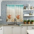 thumbnail image 4 of Summer Beach StarShell Curtain Home Decoration Living Room Short Curtains Window Treatments For Kitchen Bedroom, 4 of 6