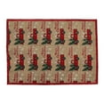 thumbnail image 1 of Camion Rouge Avec Placemat En Polyester Imprimé D'Arbre - Ensemble De 12, 1 of 1