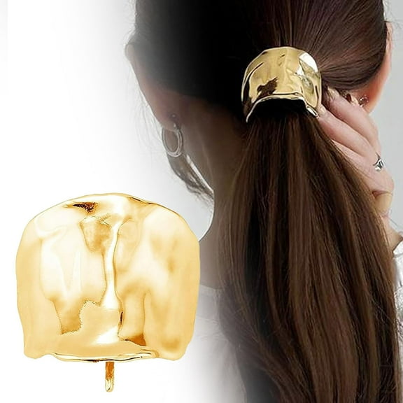 Bradem Women & Girls' Decorative Ponytail Clips High Cuff Barrettes,French Jaw Clips,Strong Hold Accessories