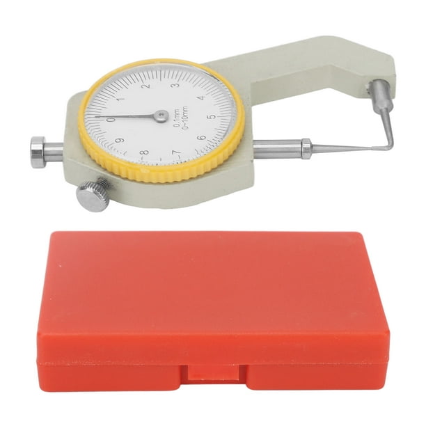 Calibrador de espesor de calibrador dental calibrador de dial dental preciso de 01 mm seguro para hospital ANGGREK Otros