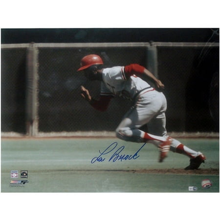 Sport Image 16" x 20" Authentic Autographed Unframed Photograph, Lou Brock Stolen Base