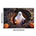 thumbnail image 3 of Nnndbs Halloween Optical Illusion Rug, 3D Visual Trap Floor Mat, Non Scary Carpet for Entryway Living Room Home Halloween Decor, 3 of 7