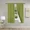 Lime Green, variant on Gorgeous Home Linen 2PC Lime Green Solid Matte Color Window Lined Panel Curtain Rod Pocket 37" Width X 63" Length (each) Panel