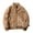 Khaki, variant on Ikevan Men'S Autumn and Winter Loose Casual Corduroy Retro Jacket Army Green 6(M)