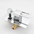 thumbnail image 6 of Sumerain Tub and Shower Faucet with Waterfall Tub Spout, Anti-scalding Pressure Balance Valve, Chrome Finish, 6 of 15