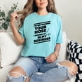 thumbnail image 2 of Humorous Statement for Work Boundaries, Chalky Mint Comfort Colors T-Shirt, XL, 2 of 3
