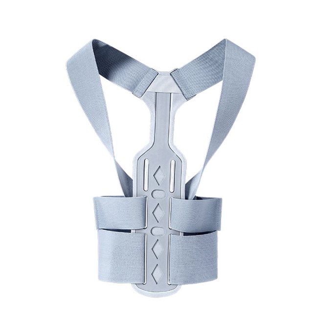 CHUANK Posture Corrector for Women Posture Correction Back Brace Spinal Support Shoulder Brace Gray L